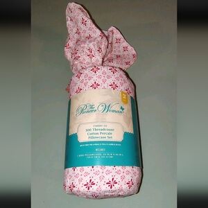 Pioneer Woman Starburst Geo 300 Thread Count Cotton Bed Floral Pillowcase Set 2